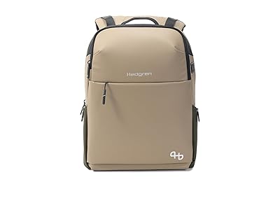 Hedgren Tram Laptop Backpack Computer Bags Vintage Beige, Polyester