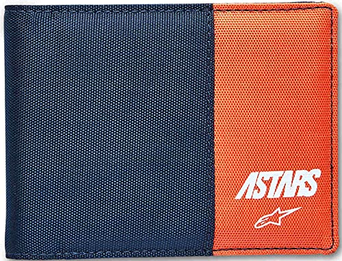 ALPINESTARS Men's MX Wallet, Navy/Orange, One Size