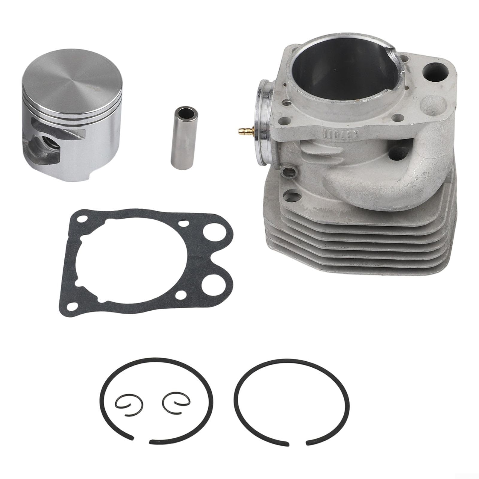 Kit de cilindro de repuesto para sierra eléctrica K970, compatible con 586351004 586351001, conjunto de bloque de motor de metal sólido para reparación de herramientas de gas de hormigón