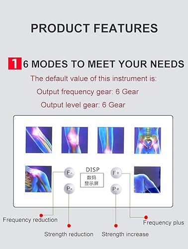 Portátil 3621 Electromagnética Onda de Choque Terapia Máquina Alivio del Dolor Cuerpo Relax Massager, Blanco, 7.874 in x 5.709 in x 2.559 in