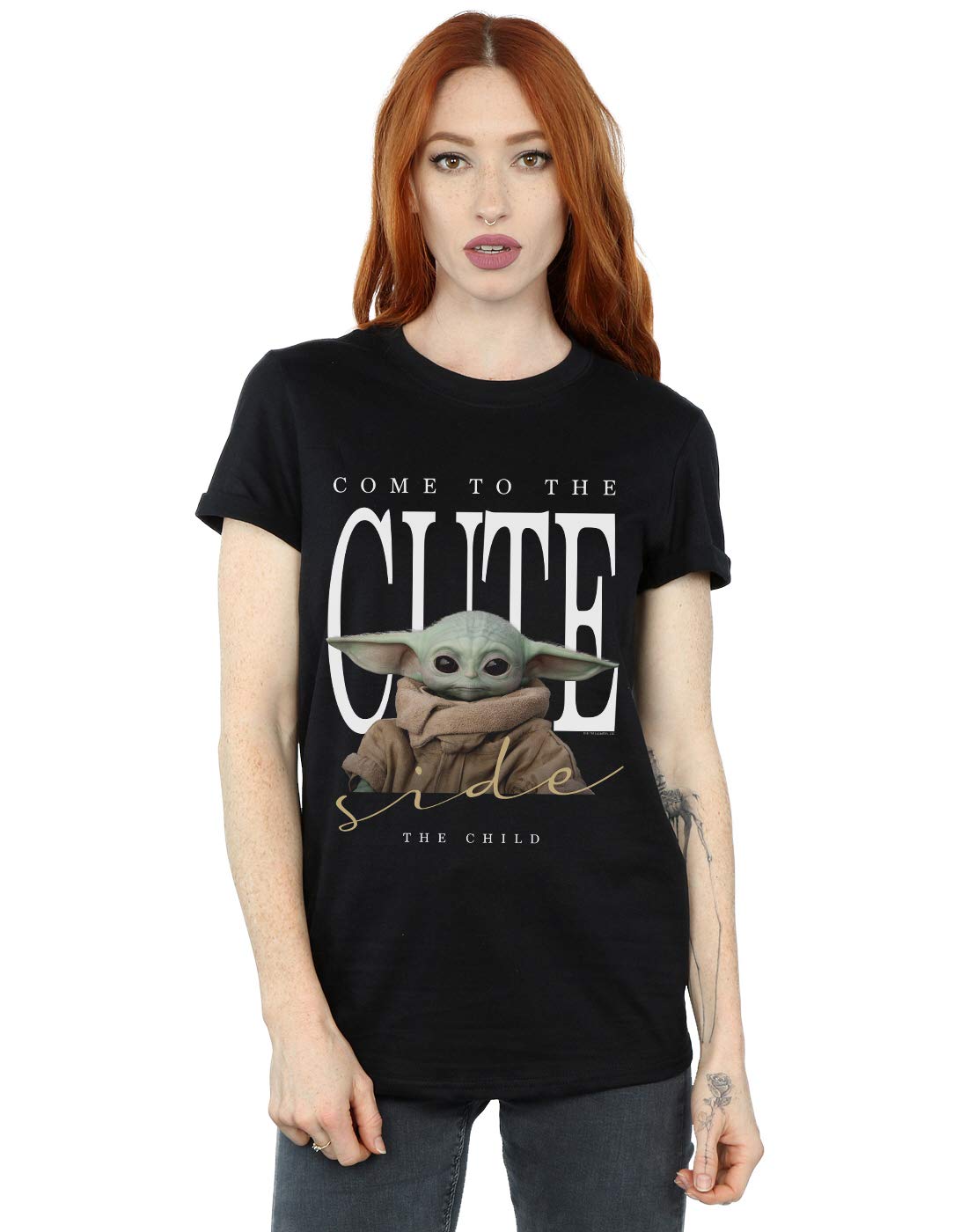 Star Wars - Women's - Boyfriend T-Shirt - 2XL - Black