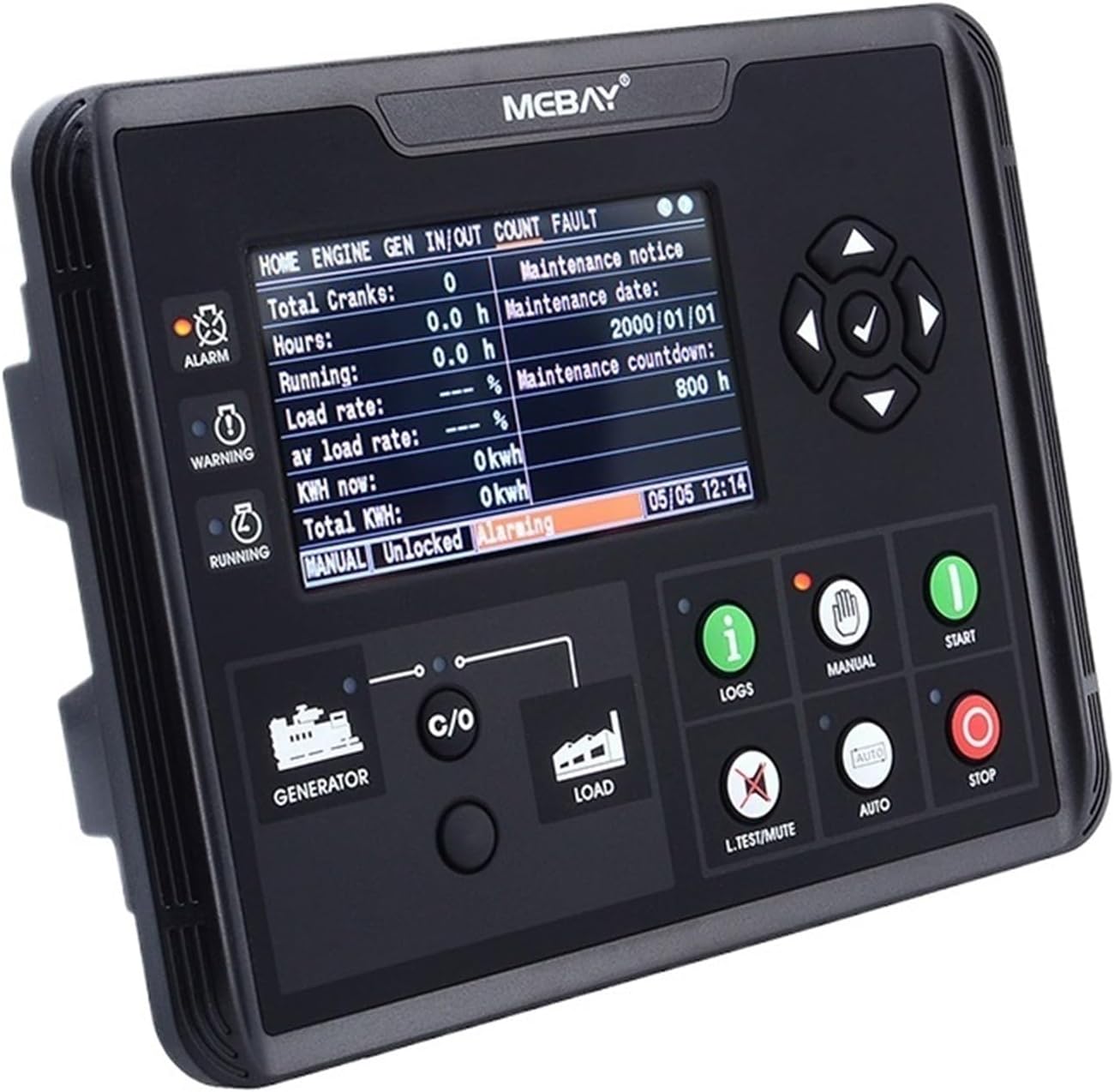 DC60D Genset Control Panel Generator Set LED Display Controller Board(DC60D)