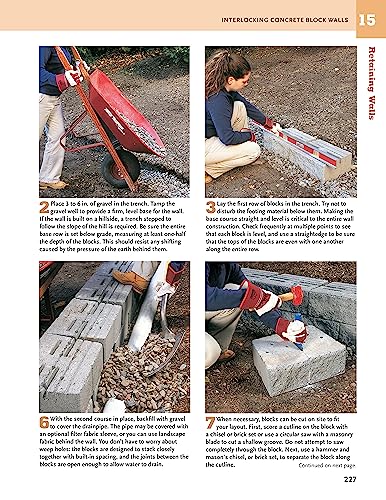 Ultimate Guide to Walks, Patios & Walls, Updated 2nd Edition: Plan, Design, Build (Creative Homeowner) Step-by-Step DIY Instructions with 500 Photos - Brick, Mortar, Concrete, Flagstone, and Tile - Image 9