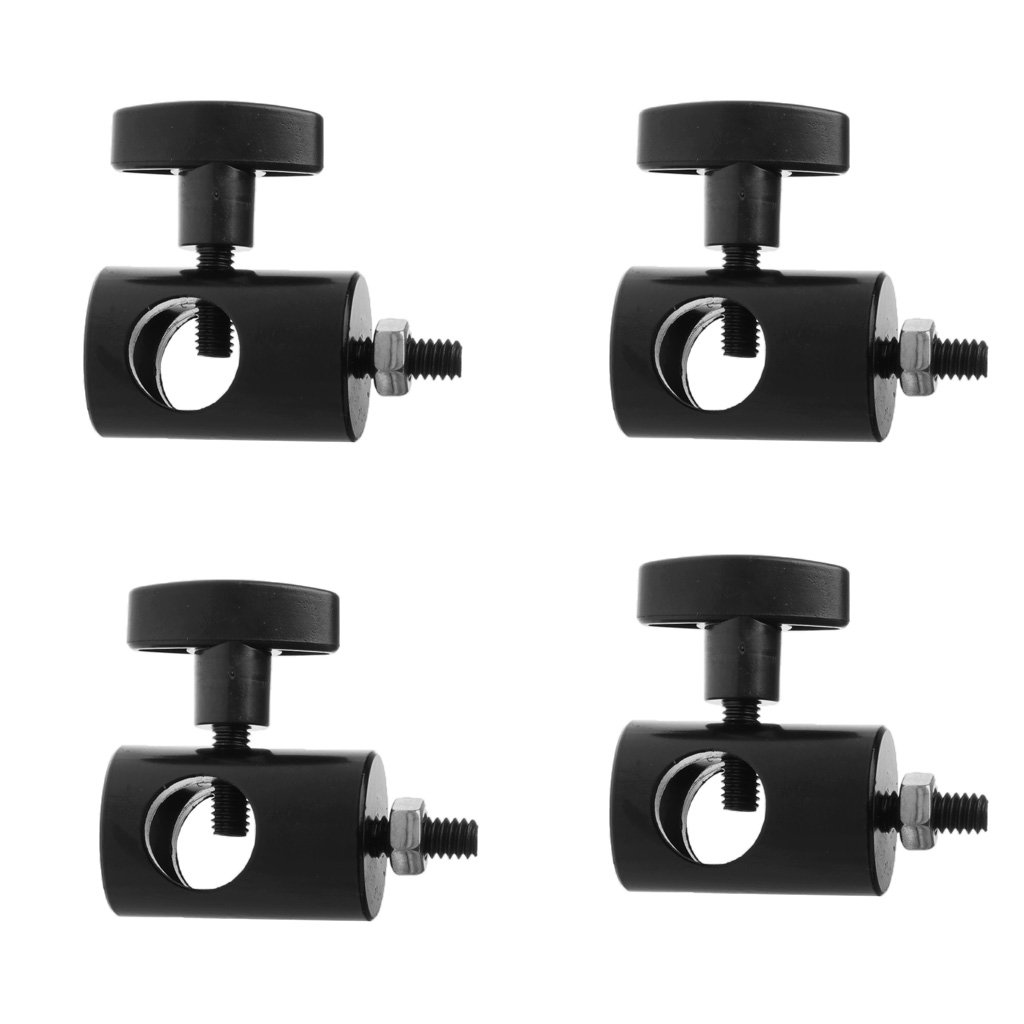 El Adaptador De 4 Paquetes Convierte El Soporte Estándar De 5/8 '' (16 Mm) Hembra A 1/4 '' - 20 Soporte De Soporte Para Soporte De Rosca