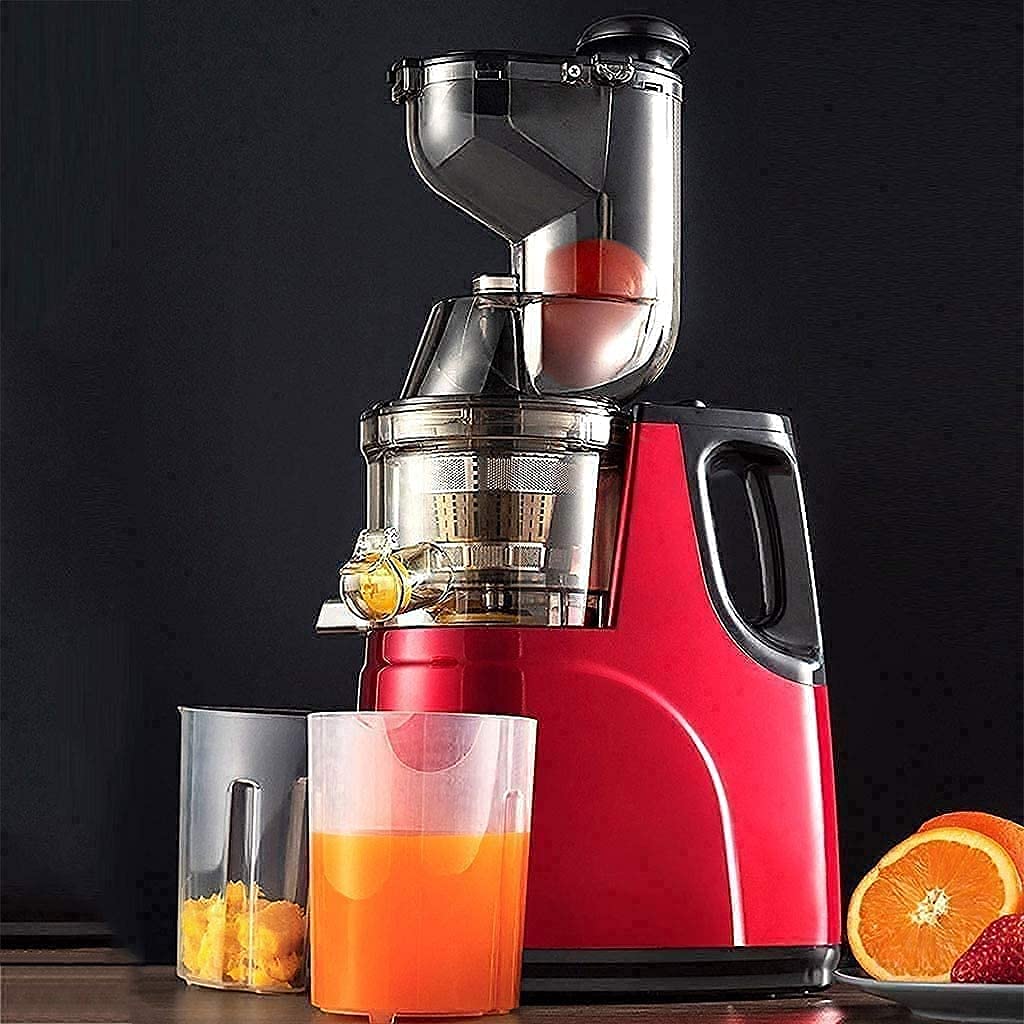 MIIKHI Juicer Machine,Juicer Machines Slow Masticating Juicer for Fruits and Vegetables Quiet Motor Reverse Function