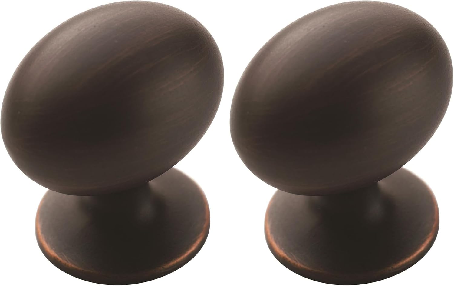 Amerock | Cabinet Knob | Oil Rubbed Bronze | 1-3/8 inch (35 mm) Length | Everyday Heritage | 1 Pack | Drawer Knob | Cabinet Hardware