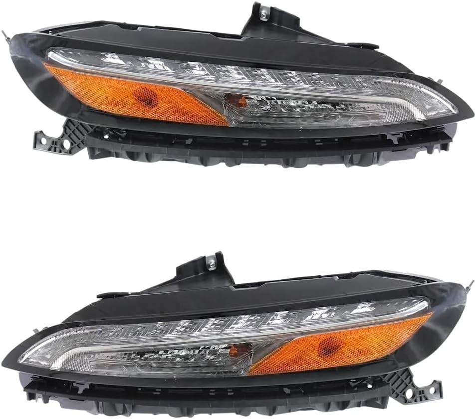 Rareelectrical New Front Left And Front Right Turn Signal Light Compatible With Jeep Cherokee High Altitude 6 Cyl 3.2L Cherokee Limited 4 Cyl 2.4L 2014-2018 By 68321887Ac-Pfm 68321886Ac-Pfm