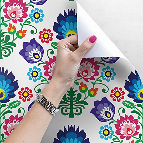 Papier peint de cuisine lessivable violet slave pour masquer les défauts - 4