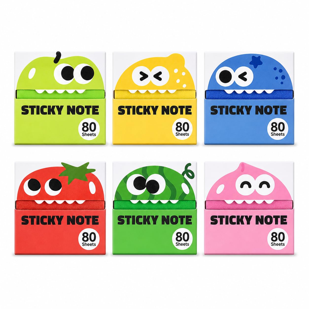 Glitter Sticky Notes, Transparent Sticky Notes, See-Through Memo Tabs, Shimmering Pet Film for Clean Annotations,3 x 3 in, Easy Pull, for Teachers, Students, Desks, Gifts (6pcs)