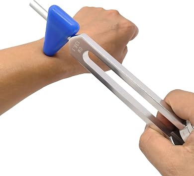 528 Hz Tuning Fork & 136.1 Hz Tuning Fork Set with Triangular Silica Gel Chakra for DNA Repair Healing Tuning Forks Sound Healing Fork
