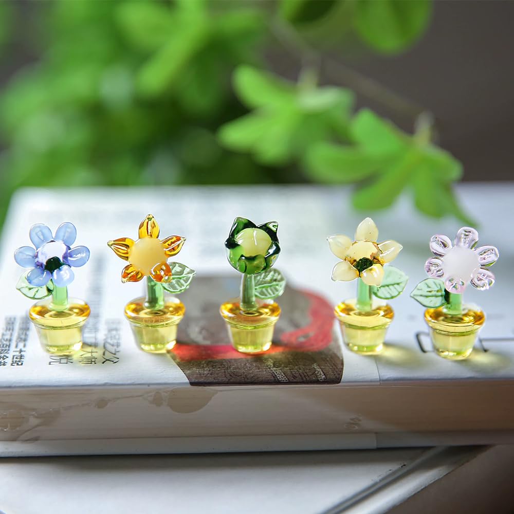 Amazon.co.jp: Mollytek かわいい手作りガラス細工ガ ラス