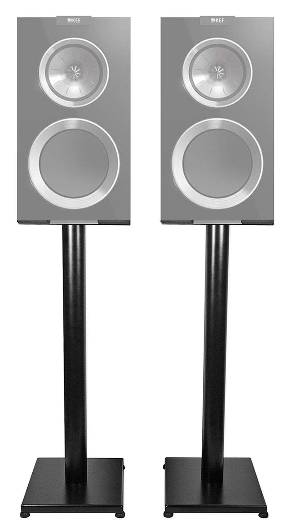 Speakers Subwoofers Kef R300 Speakers Black 29 Steel Bookshelf