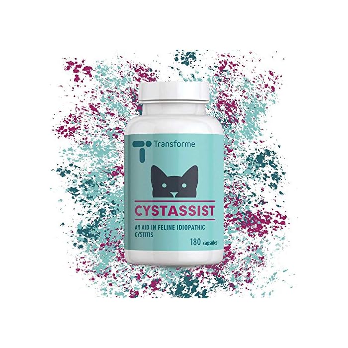 Cat Cystitis Care, Feline Urinary Tract Food Supplement Support, 180 Sprinkle On Capsules for Cats of All Ages, Cystassist by Transforme - Image 3