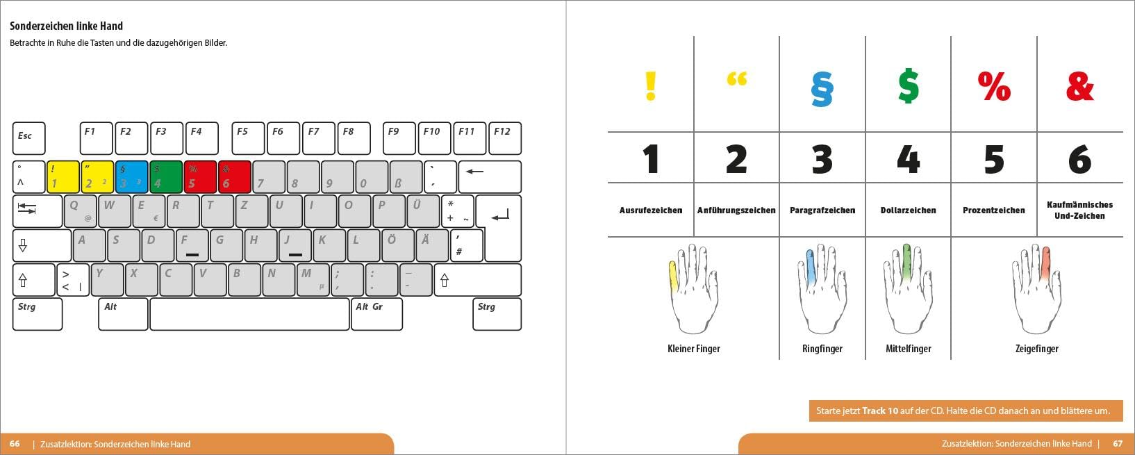 10 Finger tippen in 3 Stunden: Der Ruck-Zuck-Kurs für zu Hause: Der Ruck-Zuck-Kurs für zu Hause - in kürzester Zeit blind jeden Buchstaben finden.: ... Hause schnell das Tastaturschreiben erlernen