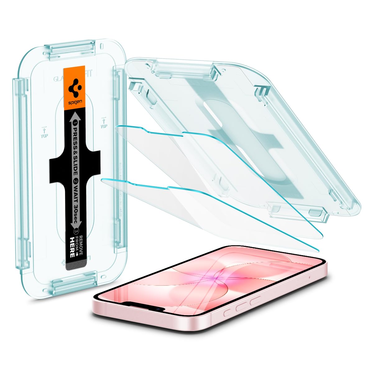 Tempered Glass Screen Protector [GlasTR EZ FIT] designed for iPhone 17e / iPhone 16e / iPhone 14 / iPhone 13 Pro/iPhone 13 [2 Pack]