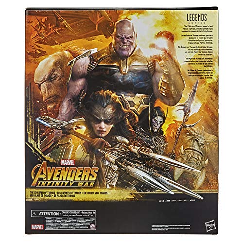 Marvel Legends Series Kit com 5 Figuras de 15 cm - The Children of Thanos - Exclusivo Amazon - F0766
