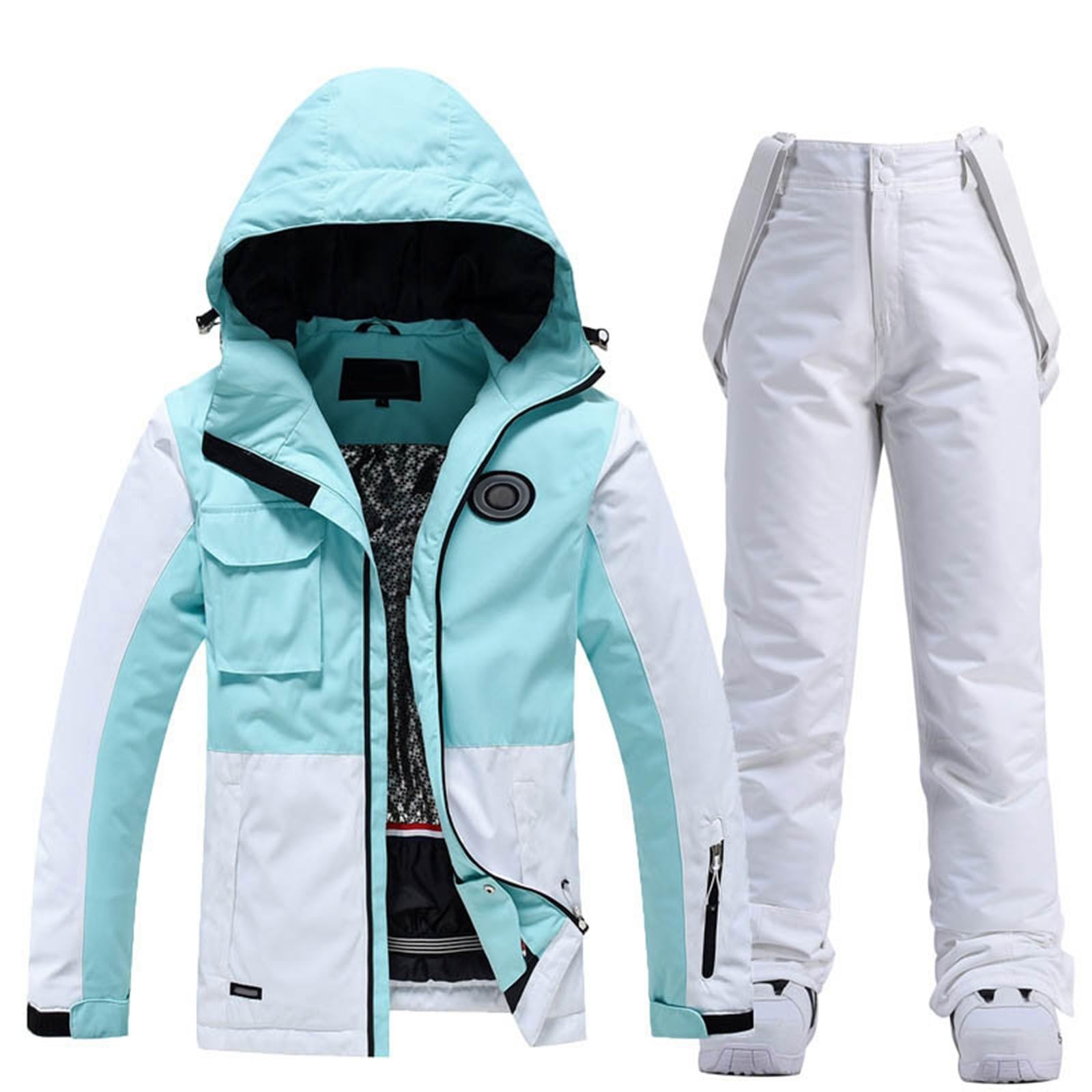 2026 Damen Skianzug Ganzkörperhose Schwarz Elegant Wasserdicht Winddicht Mit Dicker Kapuze Für Snowboard Business Running Bequem Herbst Winter Für Camping Angeln