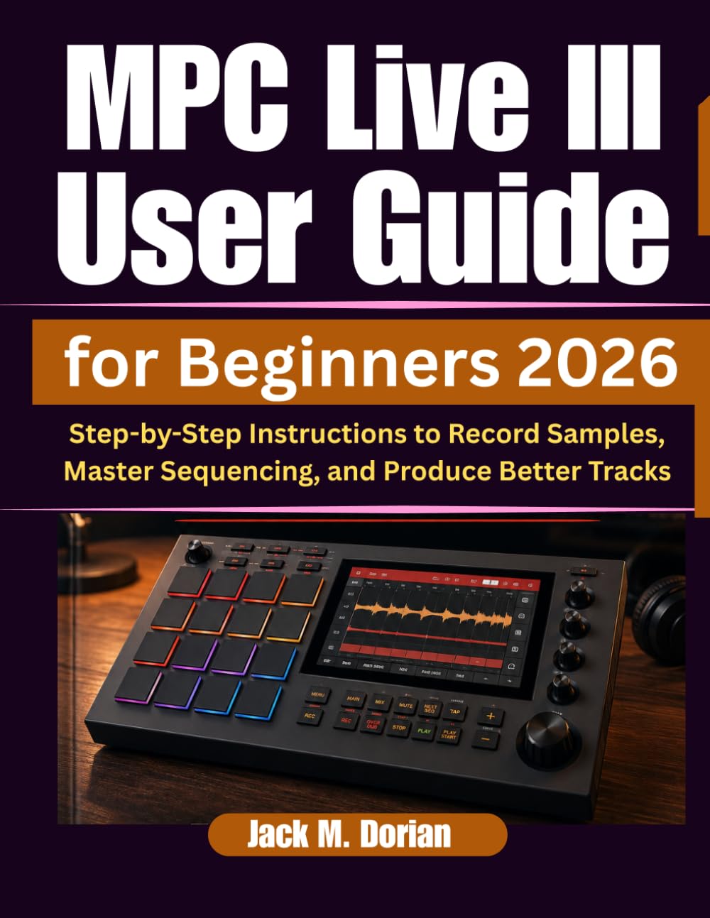 MPC Live III User Guide for Beginners 2026: Step-by-Step Instructions to Record Samples, Master Sequencing, and Produce Better Tracks
