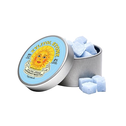 Xylitol Stone Deliciosos dulces sin azúcar 100% mentas finlandesas de xilitol Snacks conscientes de la salud mentas refrescantes para el aliento
