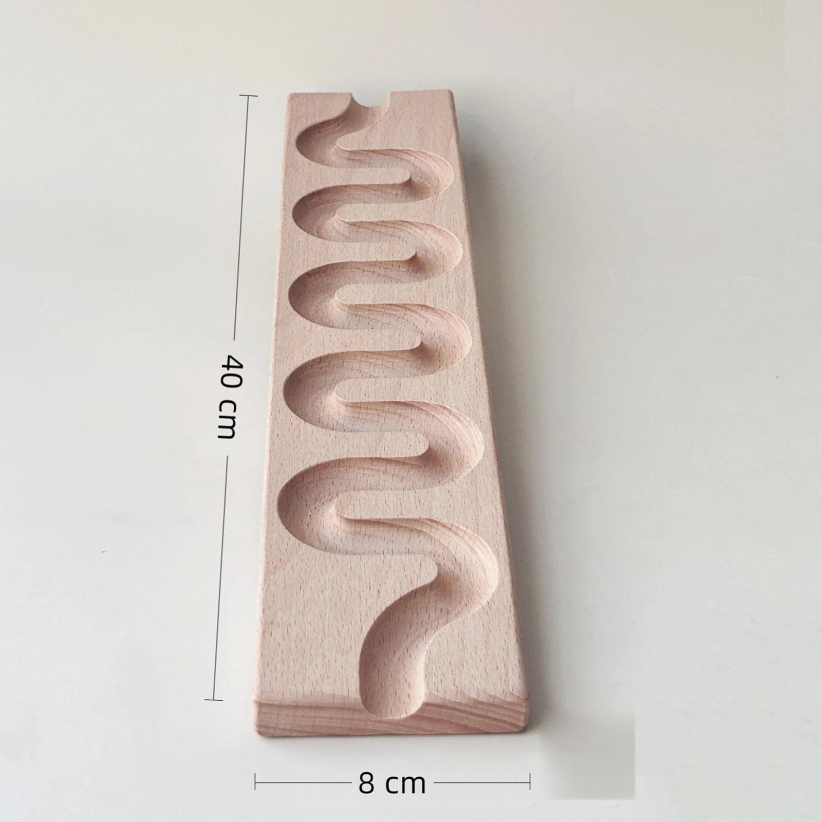 Gralara Marble Run Holz Kugelbahn Konstruktionsspiel Murmelbahn Lernspielzeug Bauklötze für Jungen Mädchen Pädagogische Förderung Zuhause, Style B