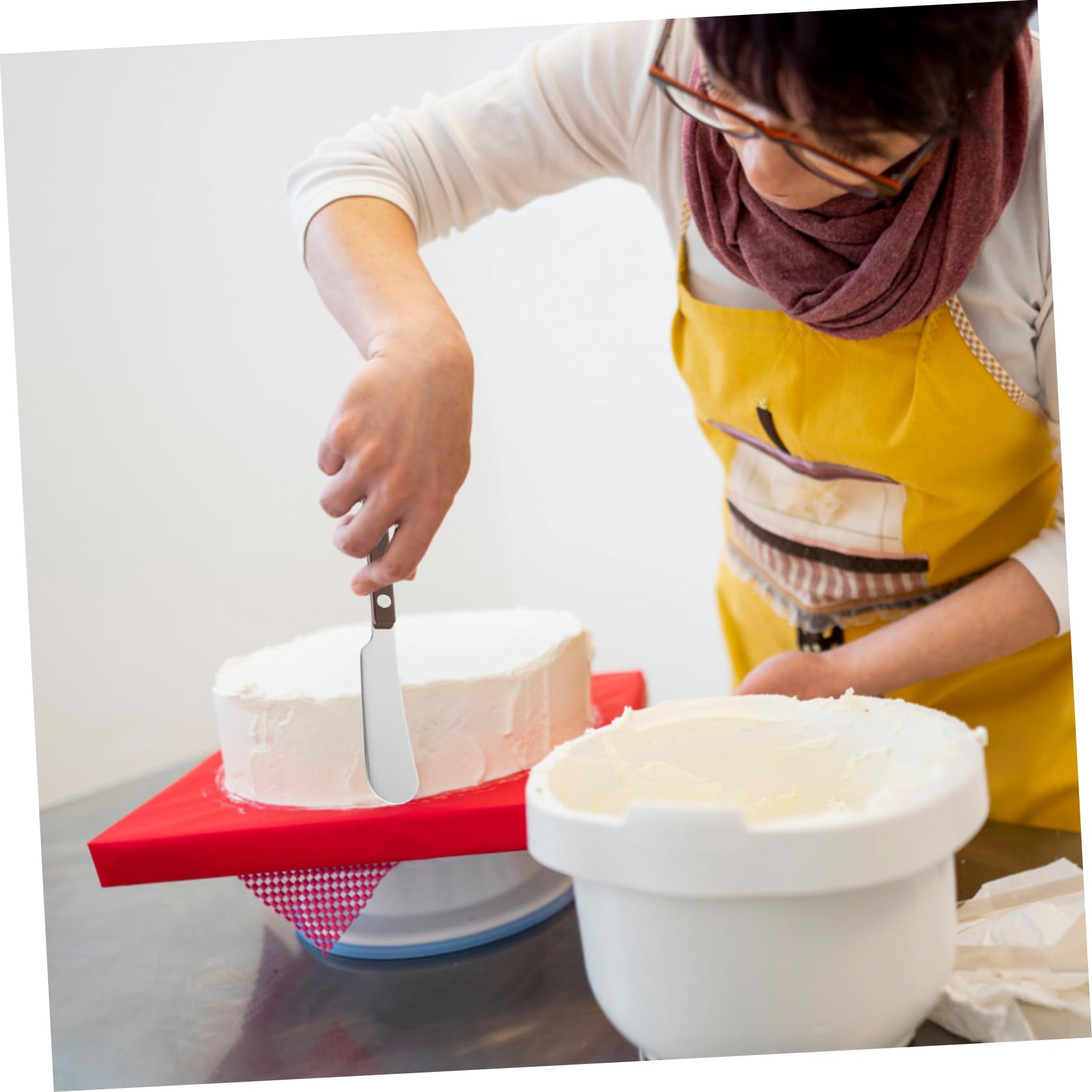 Garneck 304 Stainless Steel Butter Knife Cheese Butter Slicer Compact Butter Spreader Easy-to-clean Kitchen Tool