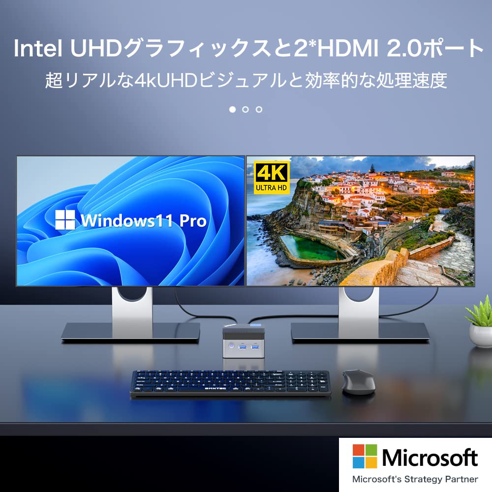 最終値下】Rycher ミニPC Win11 RAM12GB SSD512GB