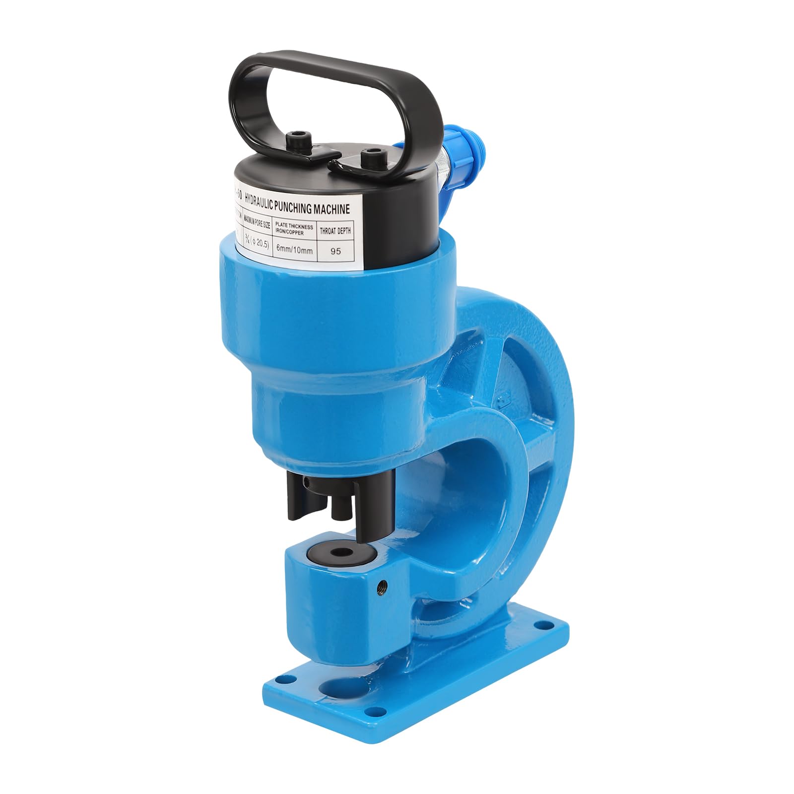 Perforadora hidráulica 31T de 95 mm de proyección de acero CR45, 4 herramientas intercambiables de 3/8"-3/4", apto para industria, bombas eléctricas CP-700 ZCB-700A compatible con agujeros de montaje