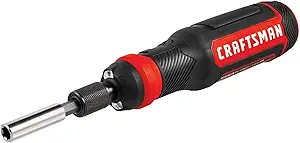 CRAFTSMAN 4V Electric Screwdriver Set, 300 RPM, Micro-USB Charging Port, 3-Stage Battery Charge Indicator (CMHT66718B20)