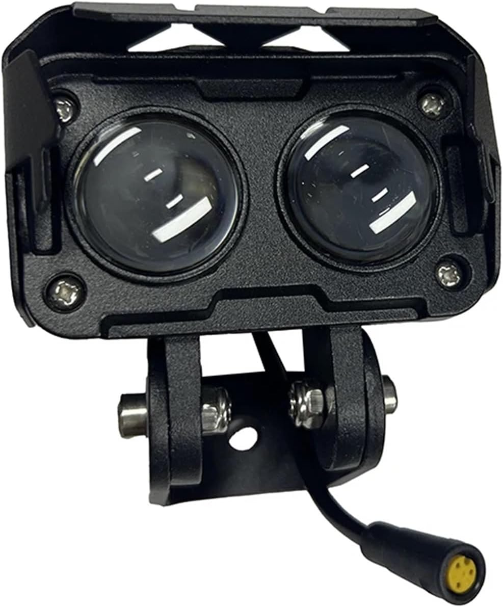 Headlight For KU-GOO Ku-kirin G3 Pro Electric Scooter Parts Lamp Head Front LED Light Accessories Replacement