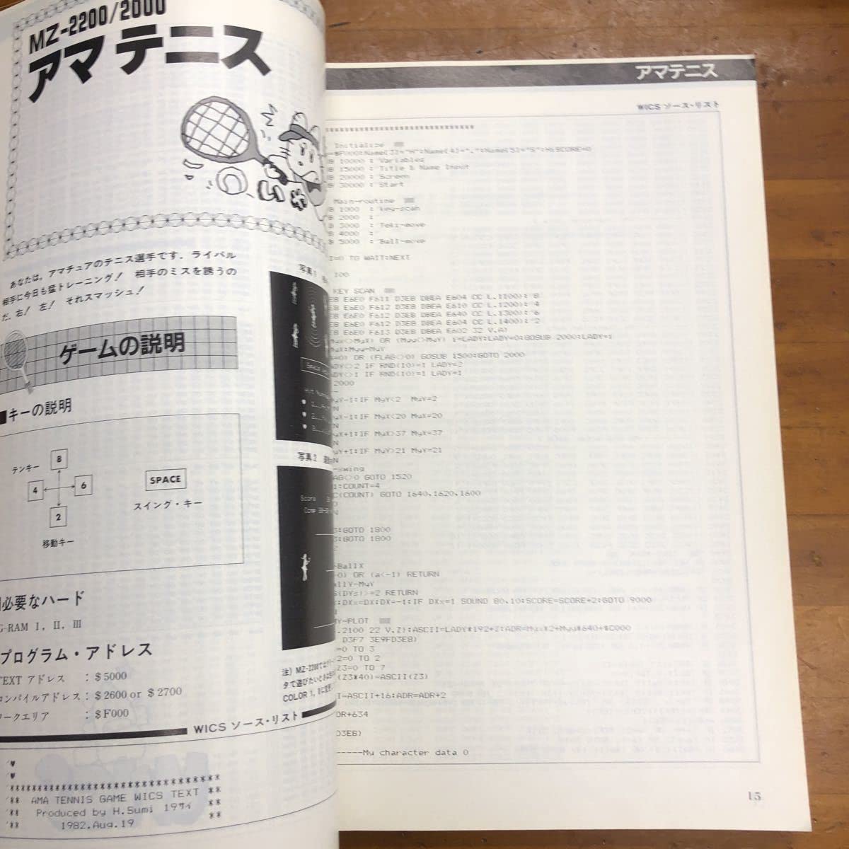 I/O別冊 WICS・BASE プログラム集MZ-80 〜 MZ-2000 Amazon.co.jp: I/O 別冊 WICS BASE ウィックスベース プログラム