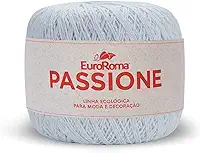 Barbante Passione, Branco, 8/5 Fios, 150 grs, Rolo com 396 Mts, Euroroma