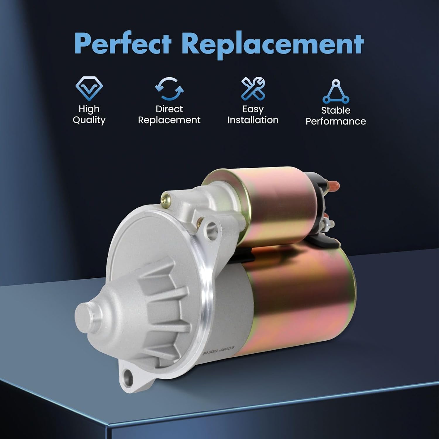 ECCPP Starter Motor for Ford Bronco 1992-1996 5.0L 5.8L Country Squire/Crown Victoria 1990 1991 5.0L E-Series Vans 1992-1996 4.9L 5.0L 5.8L for F-Series Pickups 1997 1998 4.2L for Mustang 1994-2004