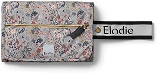 Elodie Details Cambiador Portátil Bolsa de Viaje Impermeable (2 toallas incluidas) - Vintage Flower, Multi