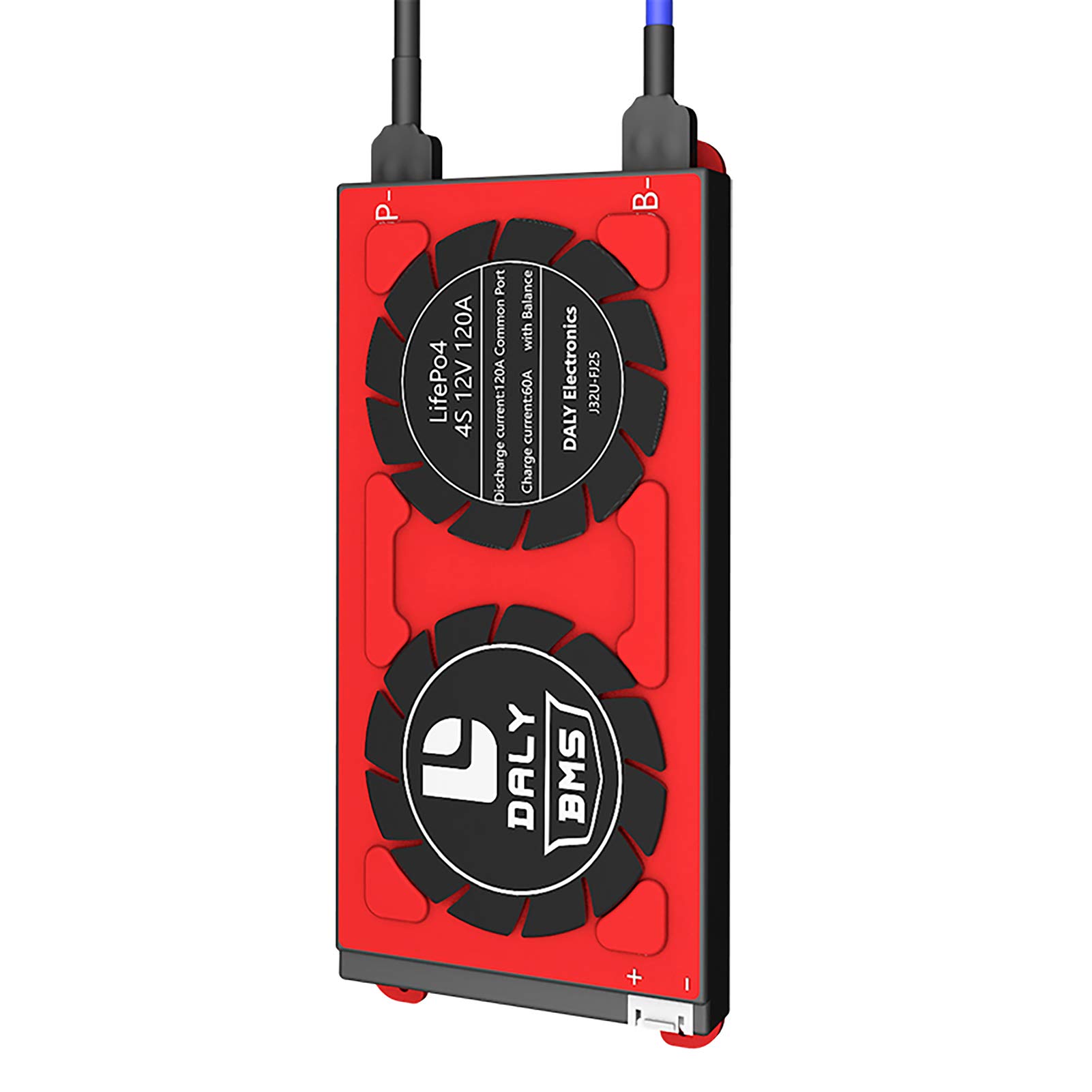 DALY BMS LiFePo4 4S 12V 120A PCB Scheda di Protezione con Porta Comune e Sonda Sensore per Batteria Al Litio nominale 3.2V Strumenti Elettrici FAI DA TE