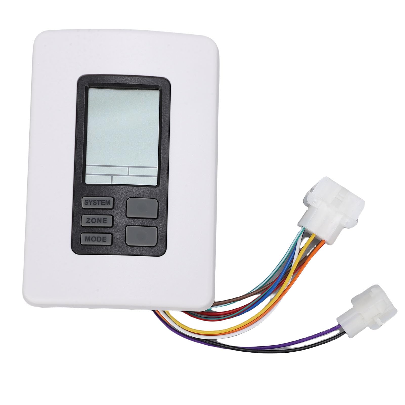 Termostat Cyfrowy, Termostat Kontroli Temperatury z Wyraźnym Cyfrowym Ekranem, Zamiennik Klimatyzatora RV Serii Mach, Idealny do Systemu Zasilania 12 V, Chłodzenia, Ogrzewania i Wentylacji