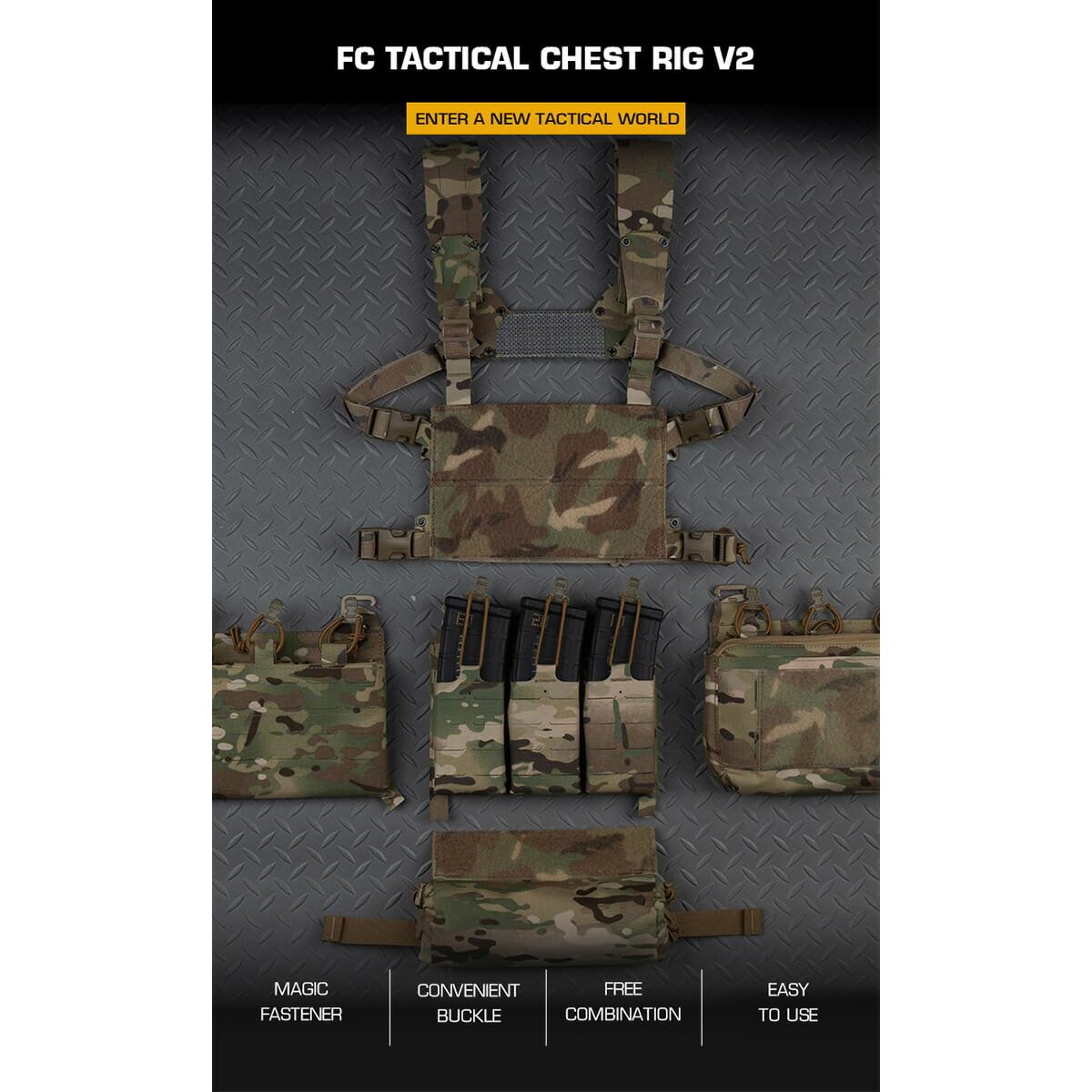 Ferro Concepts チェストリグミニ Chesty Rig Mini Harness – FERRO CONCEPTS