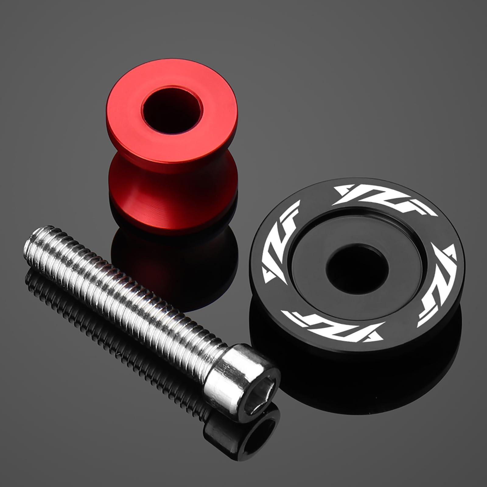 6mm Coppia di nottolini M6 alza moto supporti per forcellone posteriore