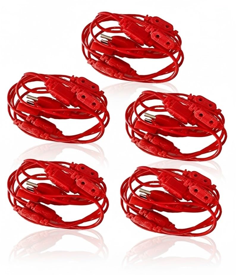 Image of Connector 10+1 Female Socket Plug Diwali Decoration /Wire Plug Strip Light Jointer | 8 Feet Long (Pack of 5)