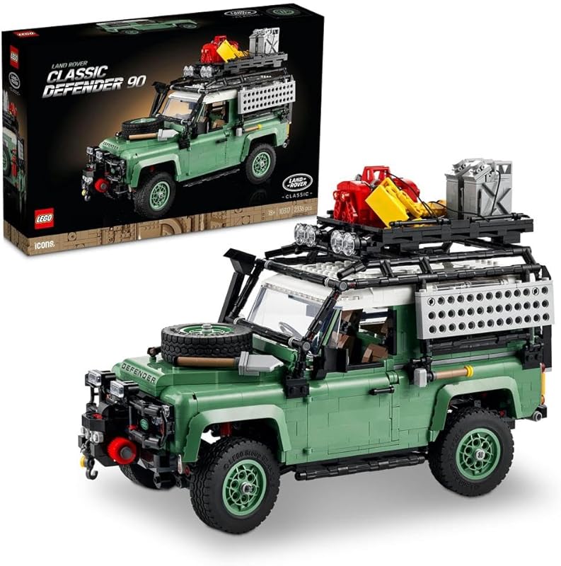 LEGO Icons Land Rover Classic Defender 90 — Best for Car Enthusiasts