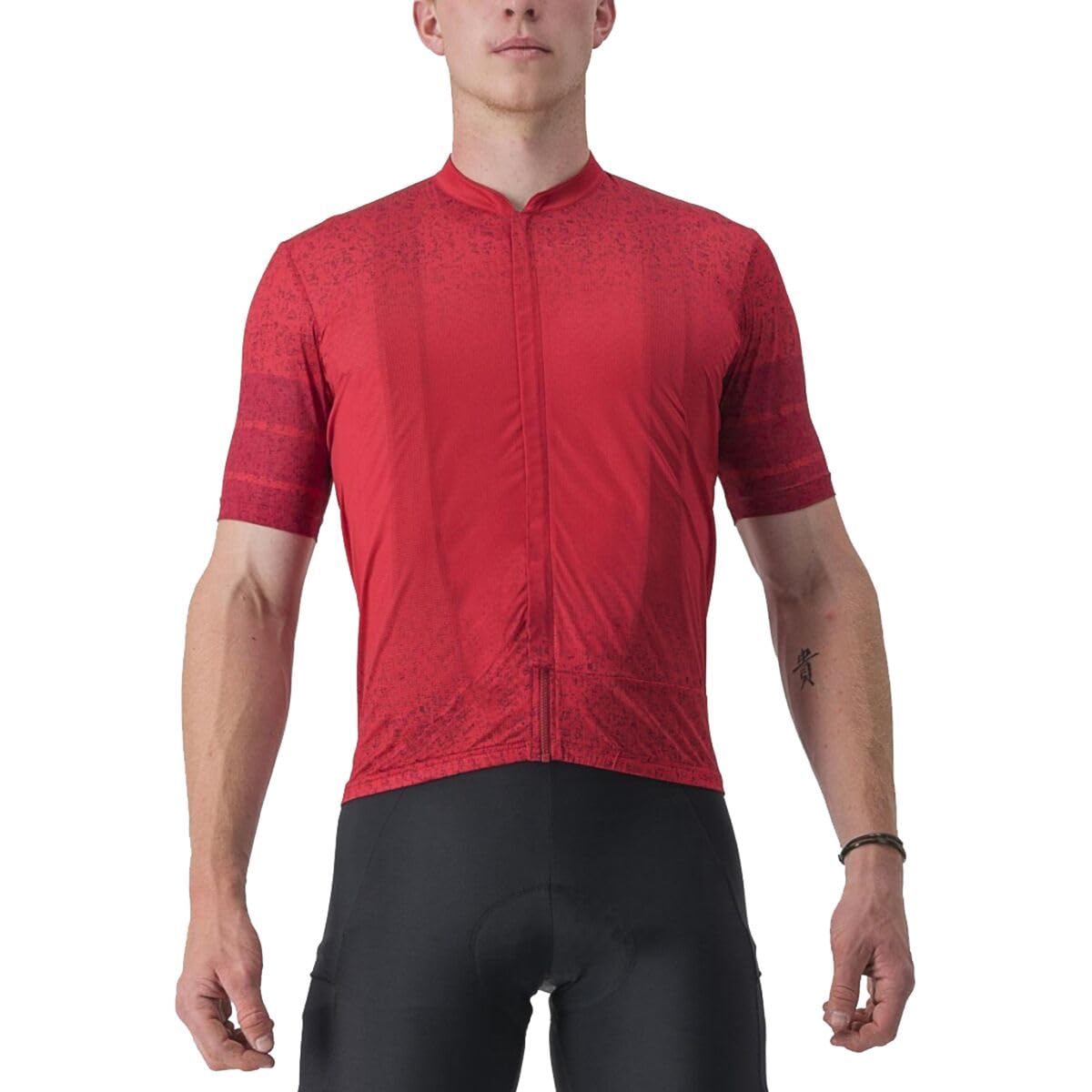 Castelli Unlimited Terra Jersey - Men's Dark Red, M