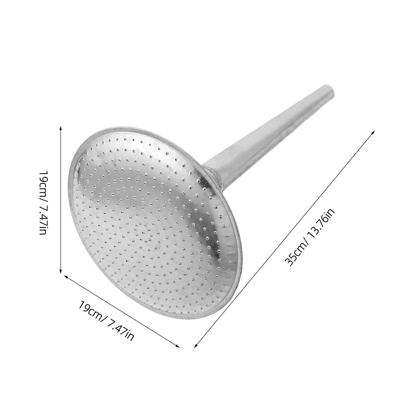 Ugello Agricolo con Stelo lungo Acciaio Inox Argento per Irrigazione