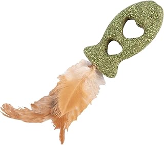 Cat Toys Catnip | Cute Silvervine Toy for Cats Chew | Cat Catnip Ball Toy, Interactive Cat Toys for Indoor Cats, Kitten Cleaning Teeth Molar Tools Fangbei