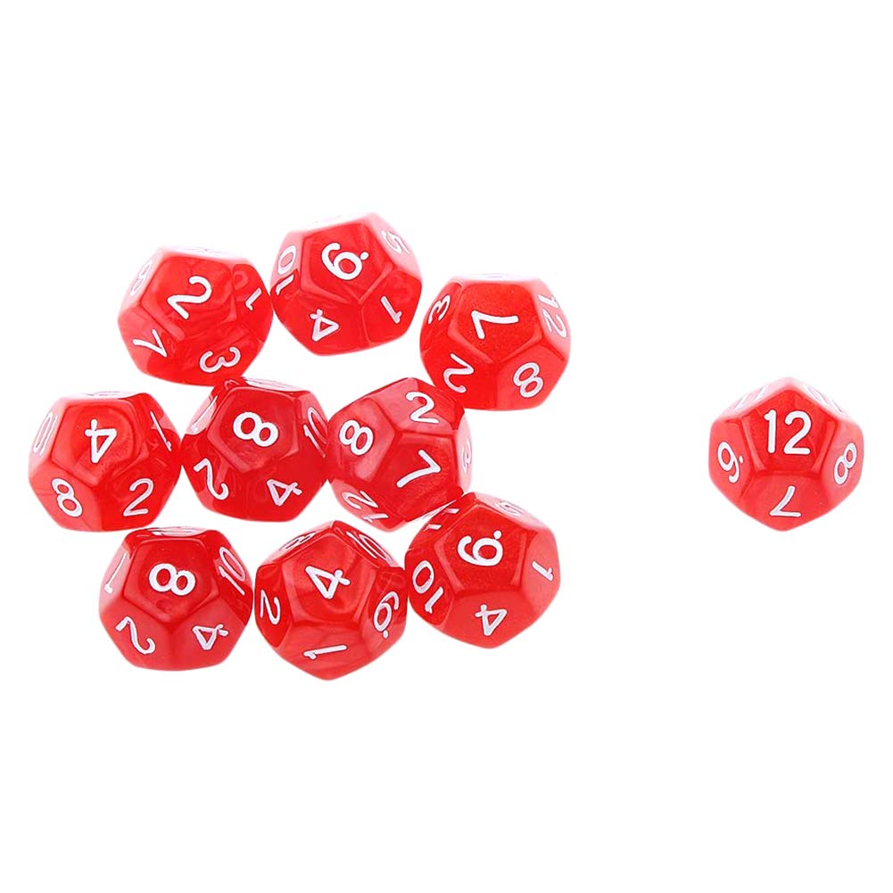 Amazon | HiCollie ロールプレイングゲーム 12面ダイス サイコロ12面