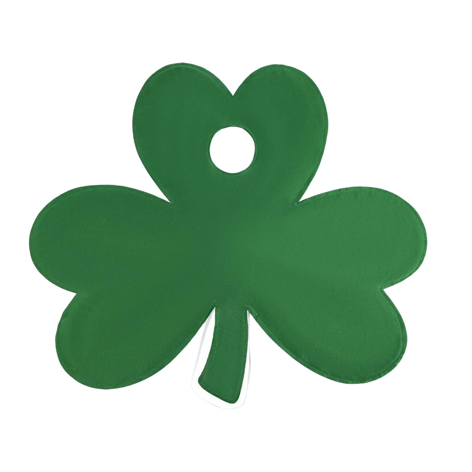 Snorvixre Geese Costume with Shamrocks for Patricks Day Parties Irish Clovers Irish Festival Geese Decoration Costume Polyester Shamrocks Outfit for Patricks Day Parties