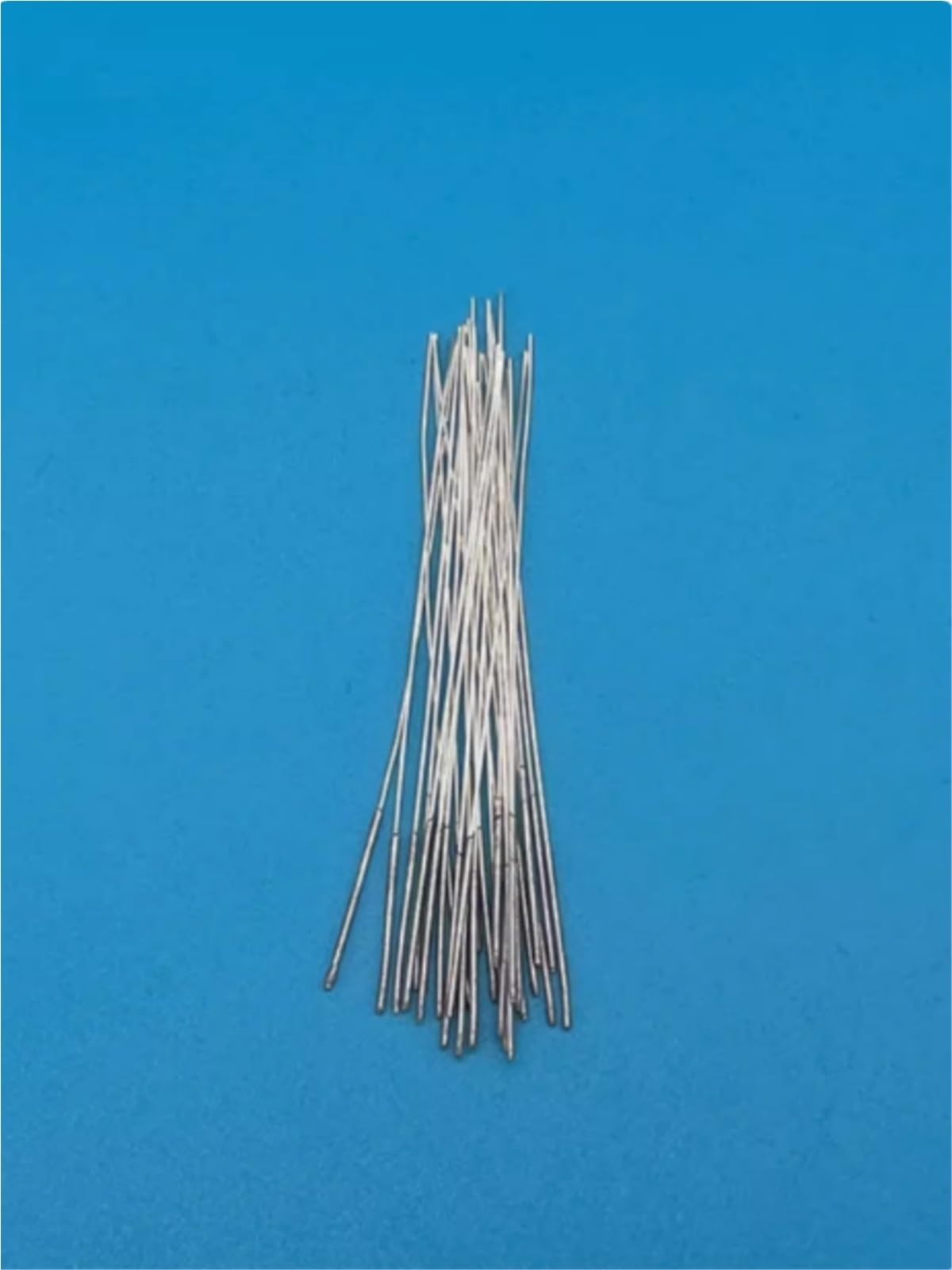 Pure Silver Wire, Silver Chloride Electrode, Silver Wire 0.6X80mm, Reference Electrode, Silver Wire Electroplating(Adhesive)