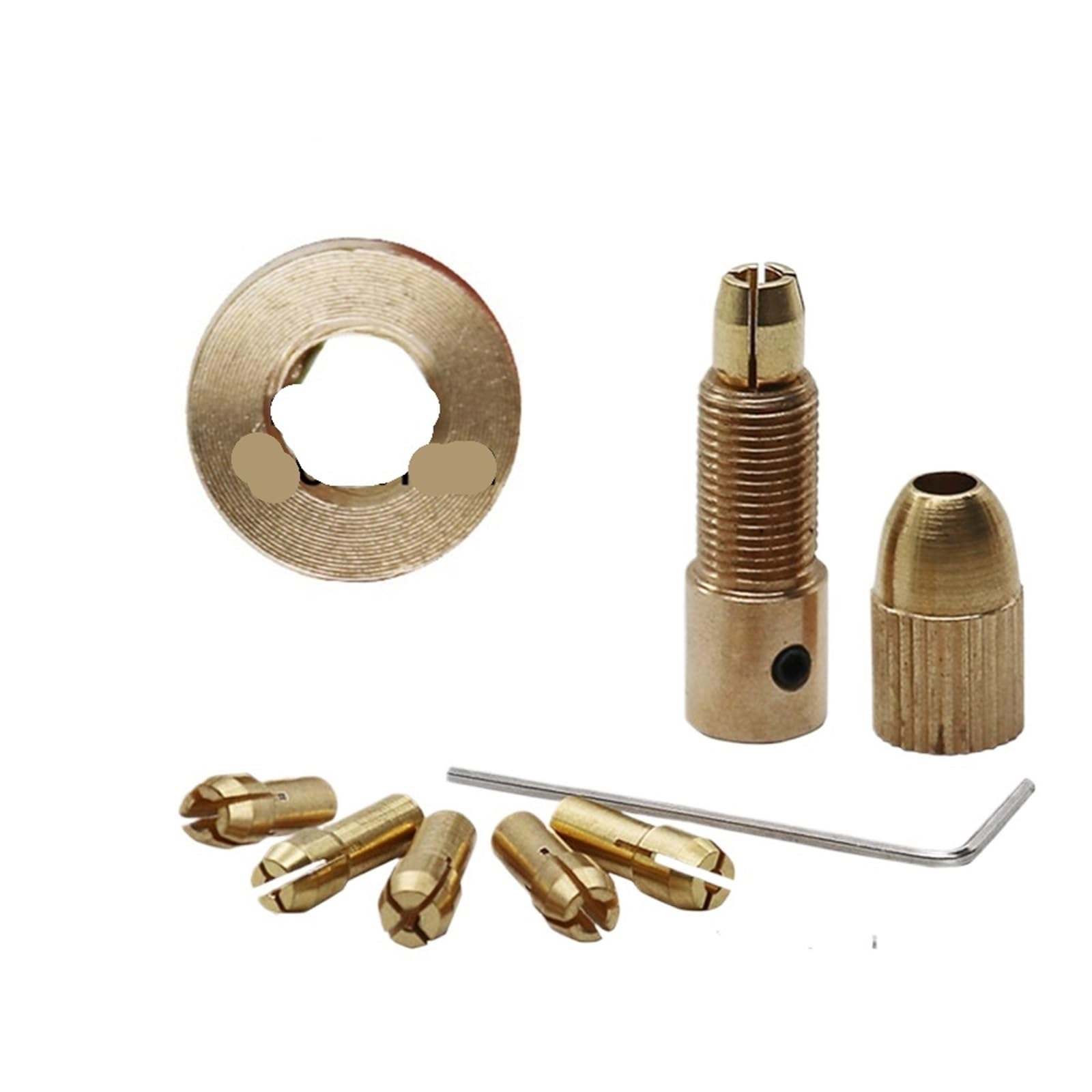 Adaptador de portabrocas de cobre