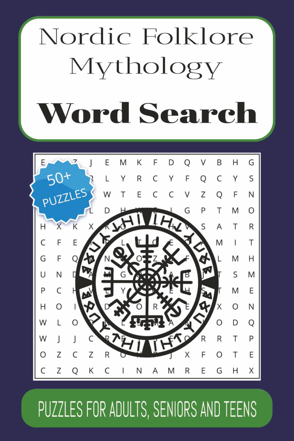 Nordic Folklore Mythology Word Search Puzzle Book: Word Searches with Easy to Read Print about Norse, Slavic, Germanic Folkore and More