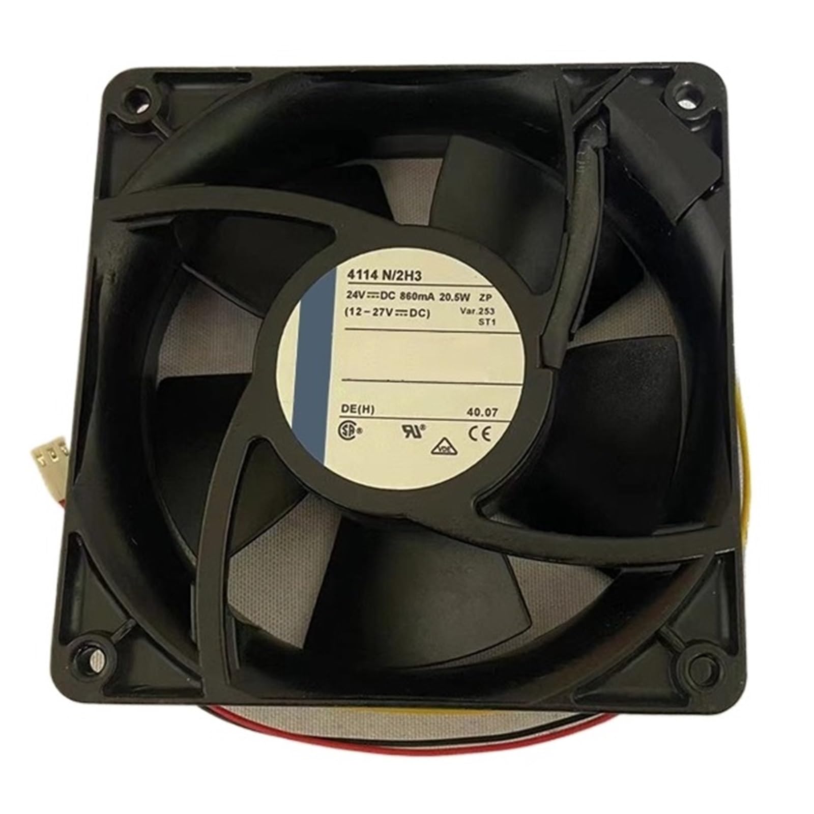 YMUGUEGH 4114N/2H3 AXIAL Flow Fan 24V 20.5W 120×120×38MM