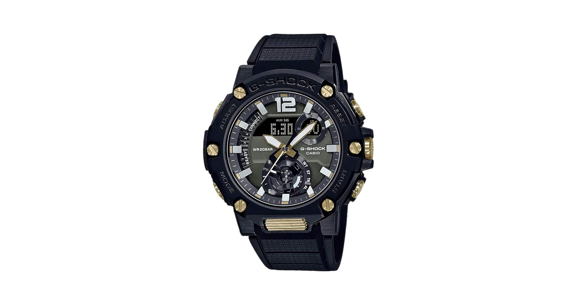 CASIO G-SHOCK GST-B300 黒・金 Amazon.com: G-Shock GSTB300B-1A Men's Watch, Black x Gold
