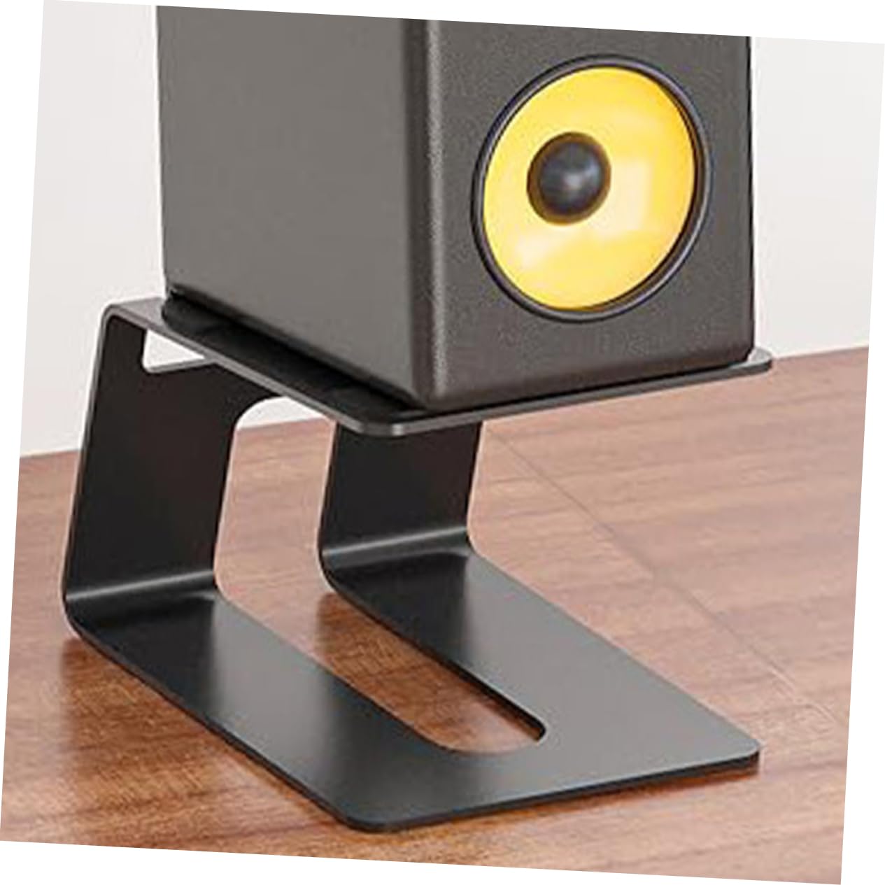 Toyvian Soporte Práctico para Altavoz Negro Escritorio de Hierro Instalar Diseño Único Fácil y Altavoces de Ordenador Gaming y Monitor
